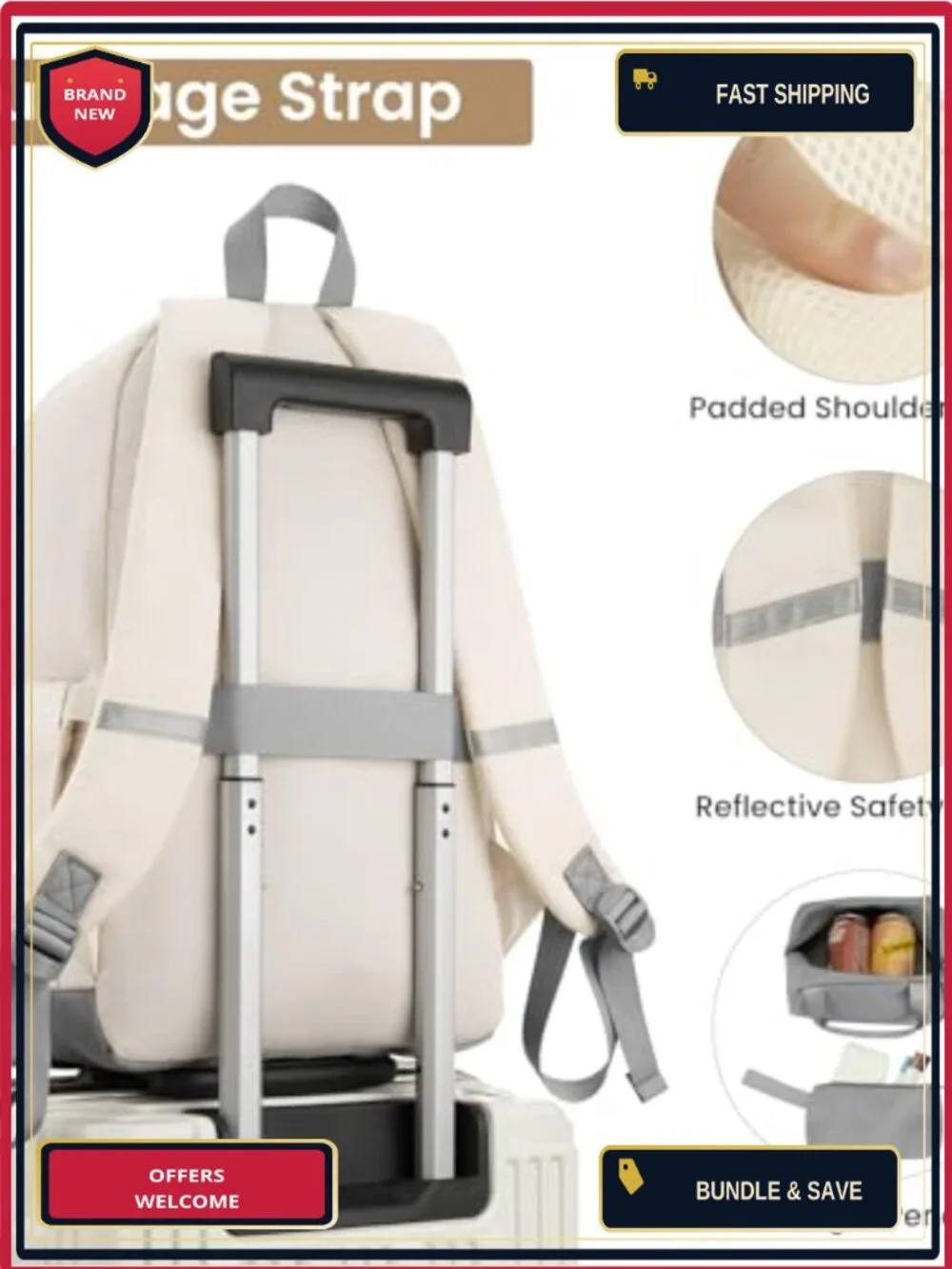 N/A piece backpack